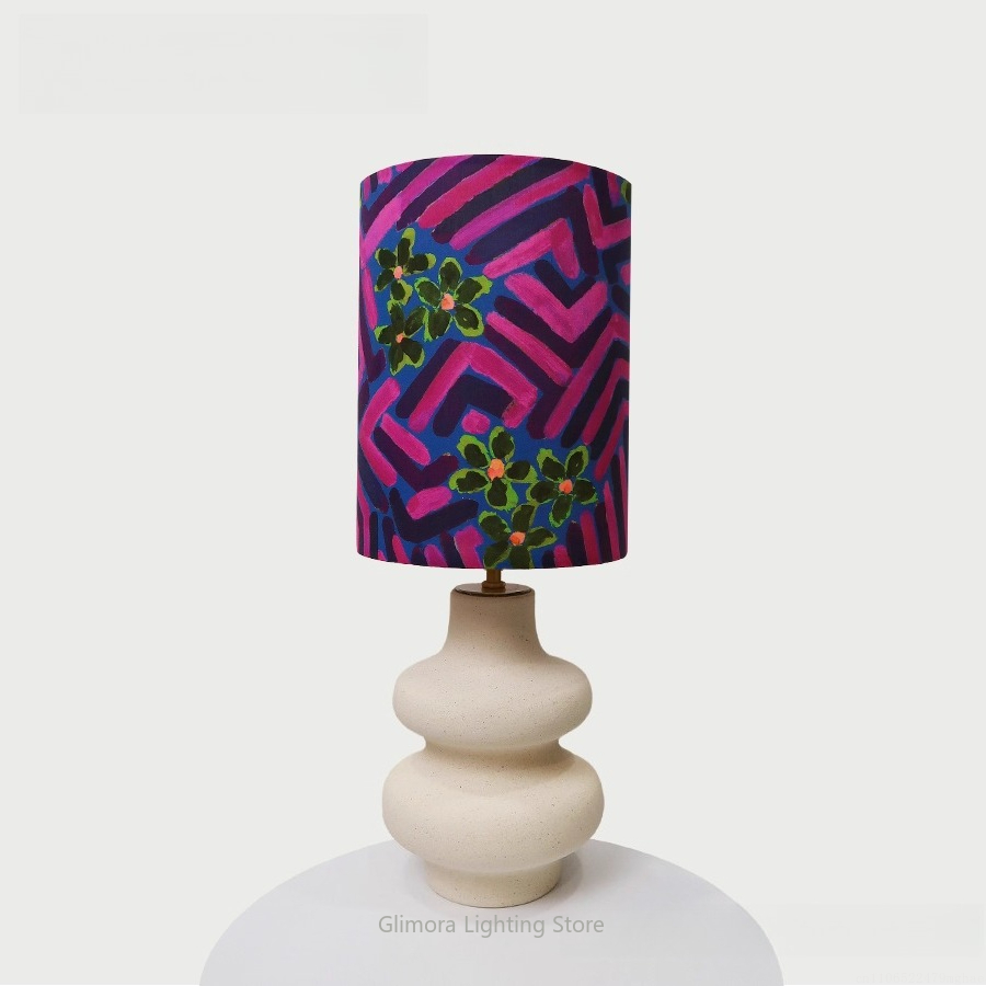 Century Textile & Sewing Supply Reviews - Lámpara de mesa de tela Liberty: