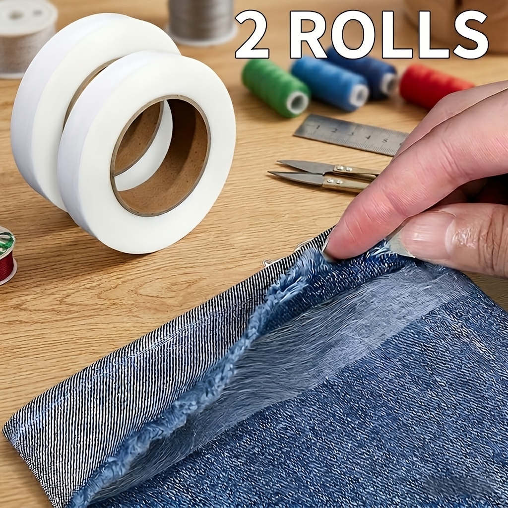 Sewing Repair - Cinta adhesiva de entretela no tejida