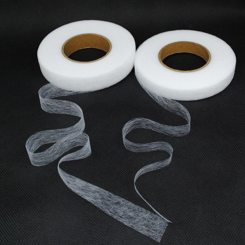 Hem Tape Fusible - 2 Rollos de Cinta Termoadhesiva para