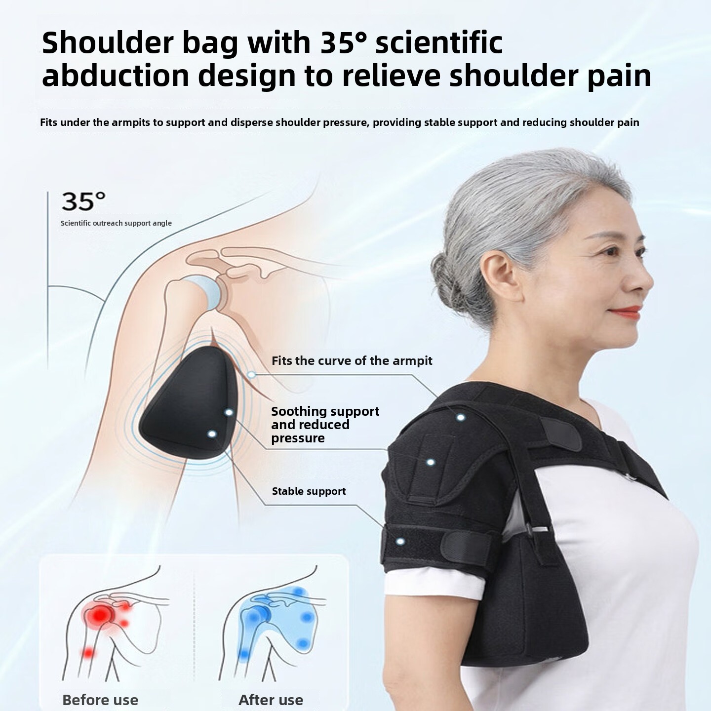 Soporte de Hombro Ajustable co - Shoulder Pad Set In reseña y precio