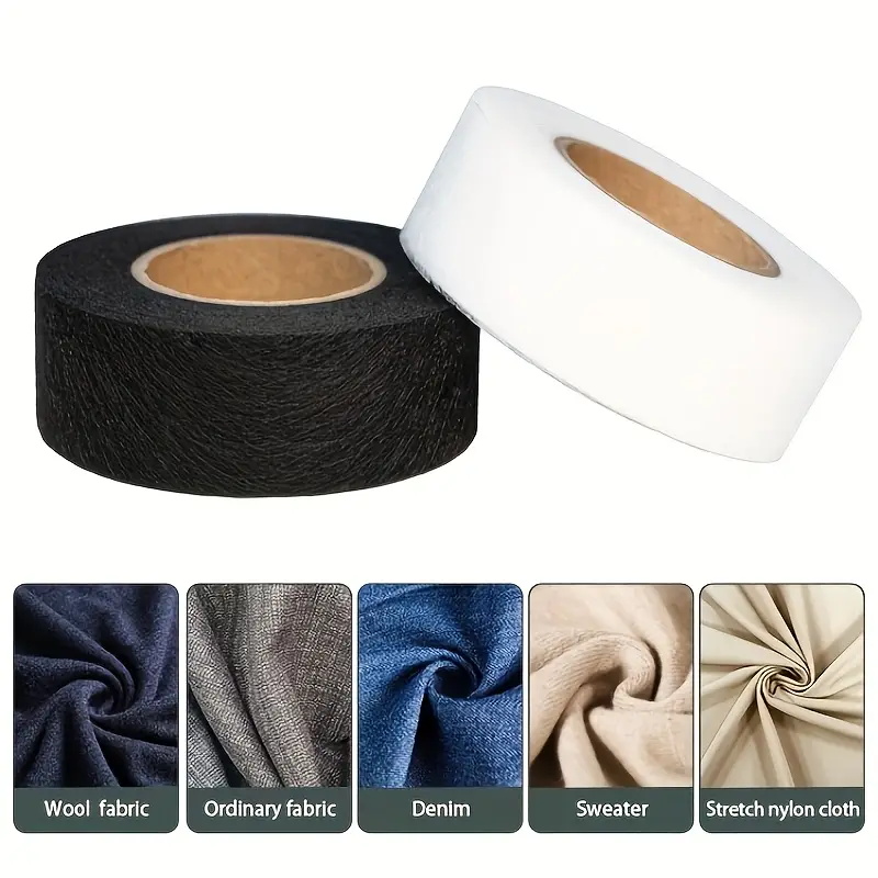 2 rollos de tela adhesiva de d - Hem Tape Fusible reseña y precio