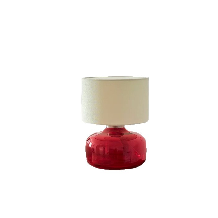 Lámpara de Mesa de Vidrio Teñi - Century Textile & Sewing Supply Reviews reseña y precio
