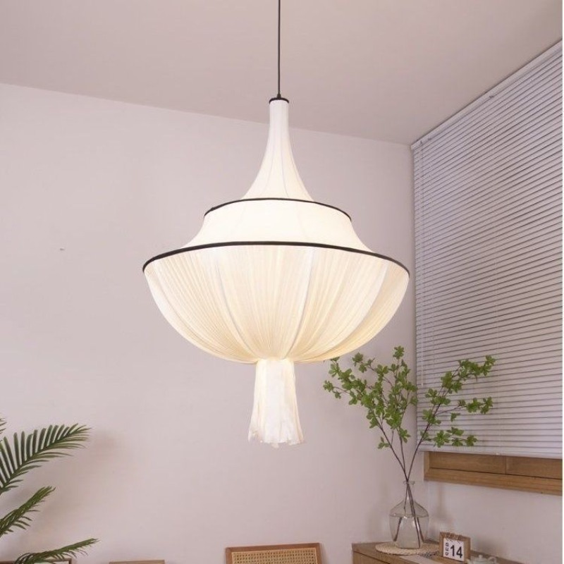 Lámpara Colgante LED de Tela c - Century Textile & Sewing Supply Reviews reseña y precio