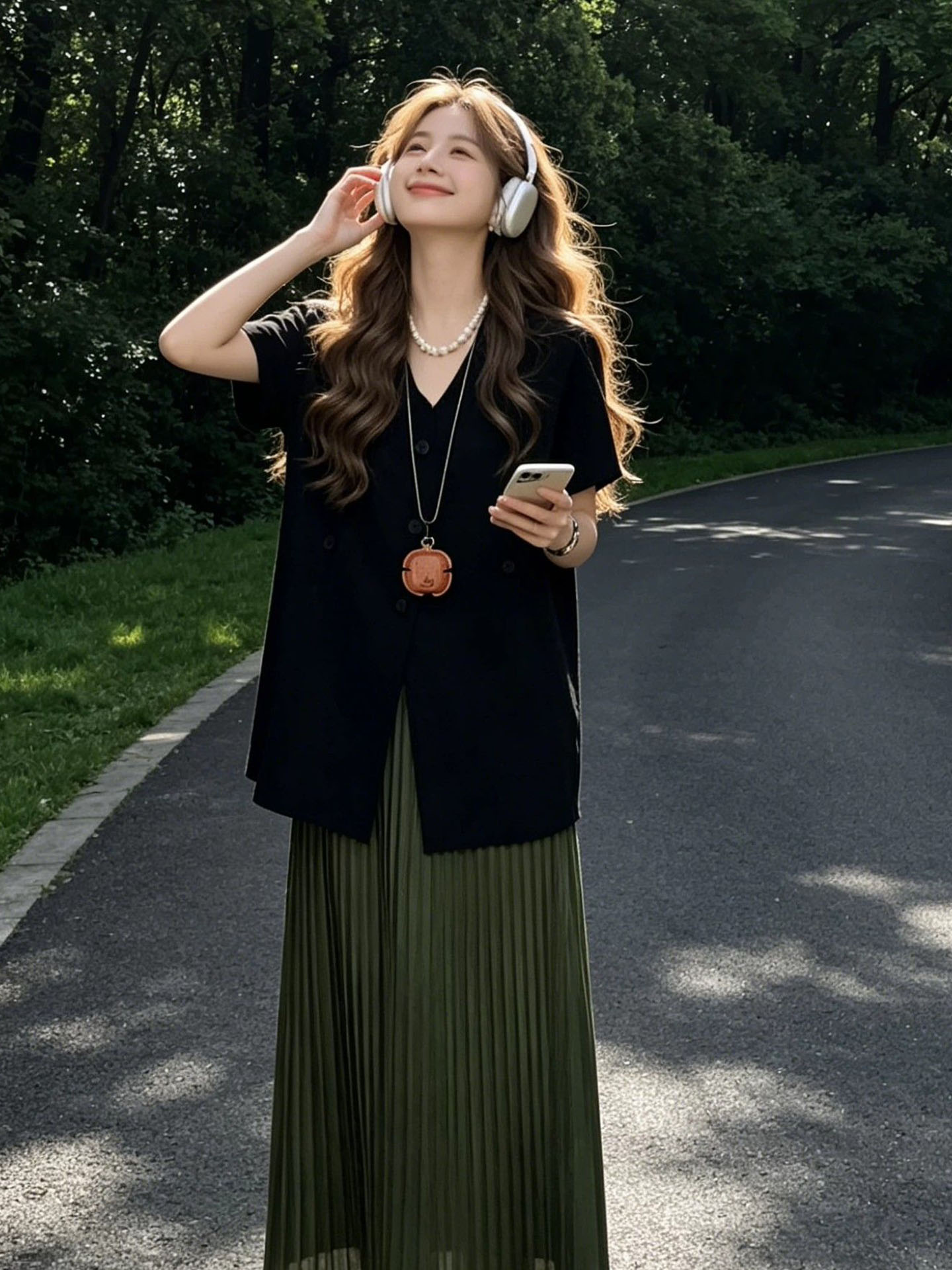 Elegante Conjunto Casual de Tr - Shoulder Pad Set In reseña y precio